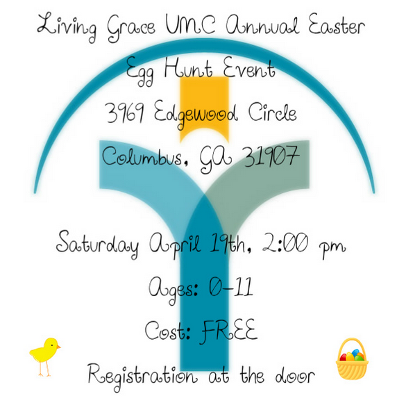 Living Grace UMC’s Annual Easter Egg Hunt Event