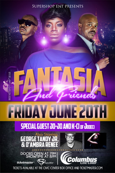 Fantasia and Friends at the Columbus Civic Center