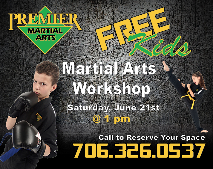 Free Martial Arts Workshop for Kids