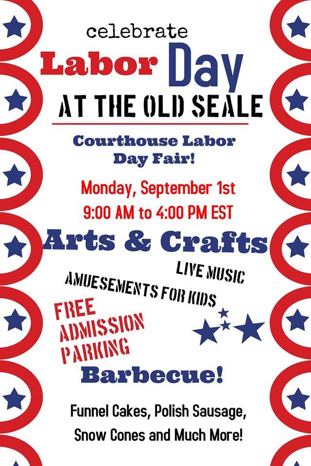 Old Seale Russell Co Courthouse Labor Day Fair