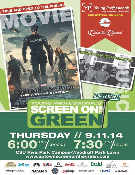Uptown Screen on the Green: Captain America