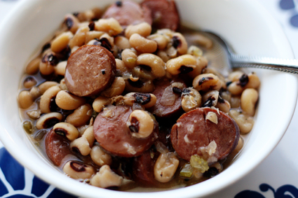 Tasty Cooking ~ Black-Eyed Pea and Sausage Soup