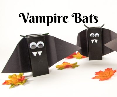 Craft: Juice Box Vampire Bats