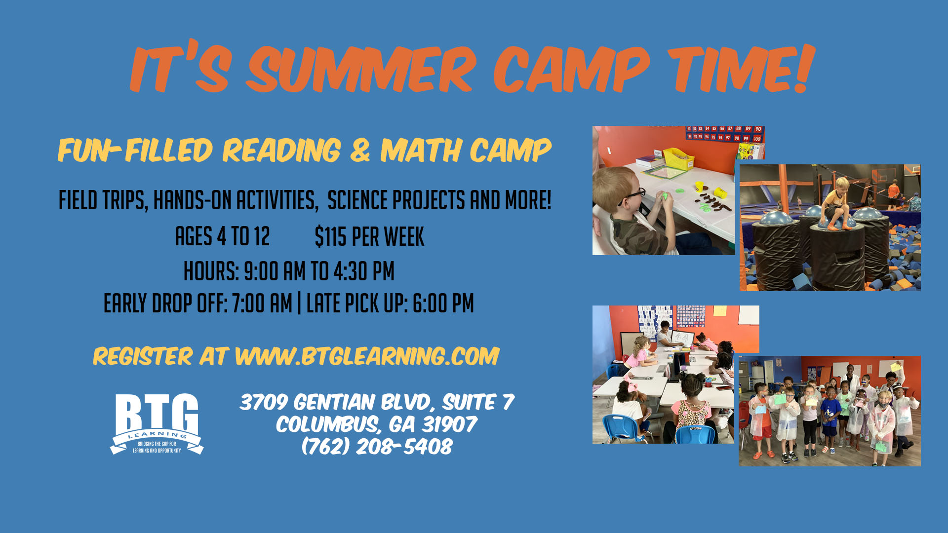 BTG Summer Camp 2022