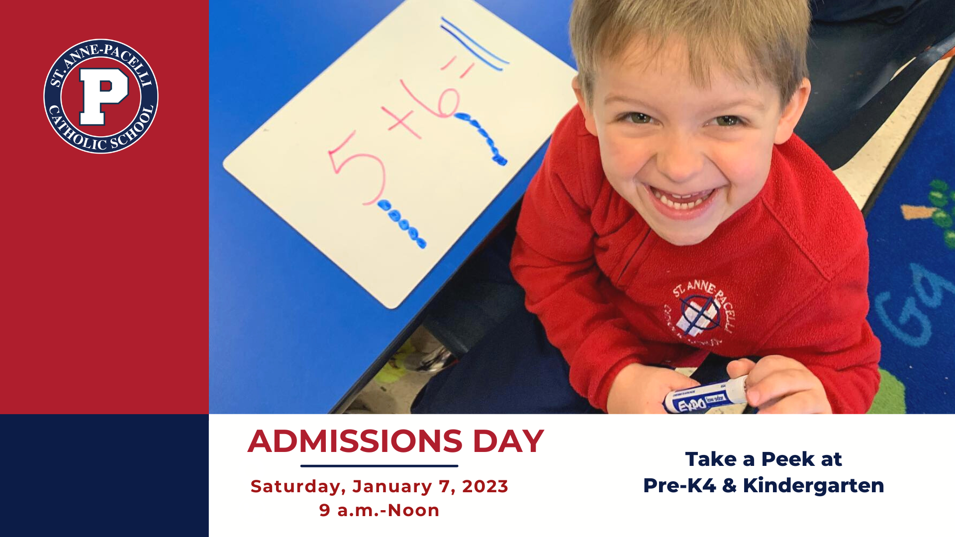 Admissions Day for Prospective Pre-K and Kindergarten Families